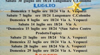 Dal 15 giugno al 25 agosto il mercatino dell’artigianato creativo