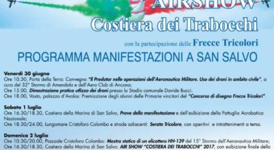 Air Show Costiera dei Trabocchi: gli eventi a San Salvo