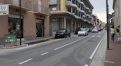 Nuovi marciapiedi in via Duca degli Abruzzi