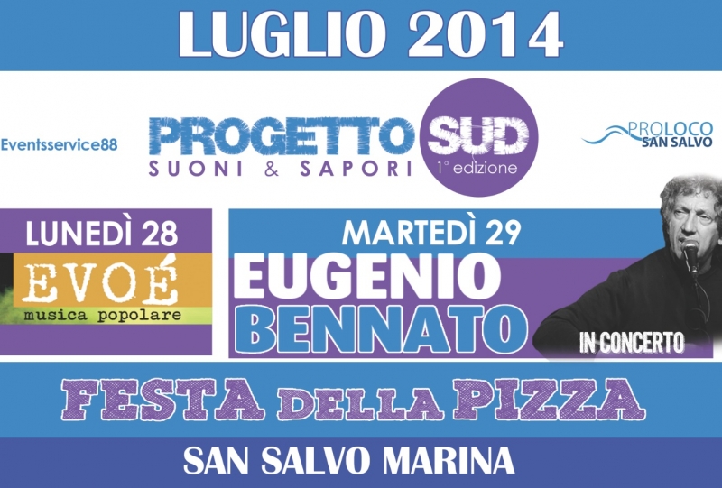 Prima edizione di “Progetto Sud – Suoni & Sapori”