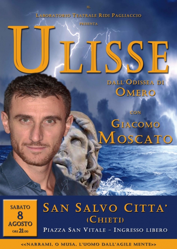 Estate sansalvese, il teatro in piazza San Vitale con l’”Ulisse”