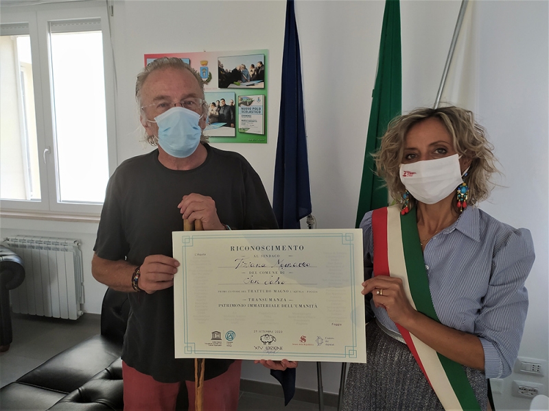 Tratturo Magno, riconoscimento al Comune di San Salvo