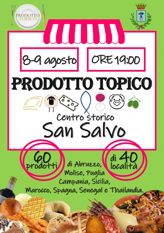 Nel centro di San Salvo il prodotto topico l’8 e il 9 agosto