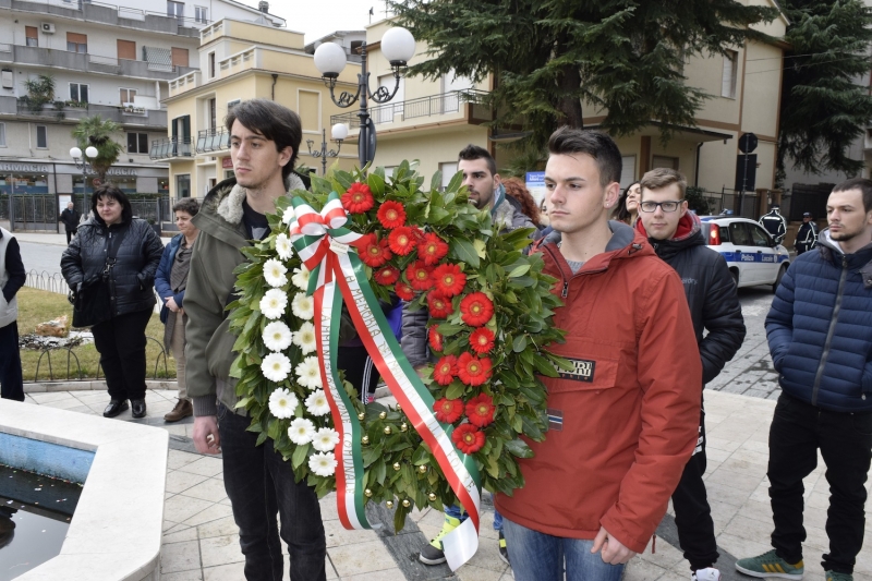 Il Giorno del Ricordo, San Salvo ha celebrato la tragedia delle Foibe