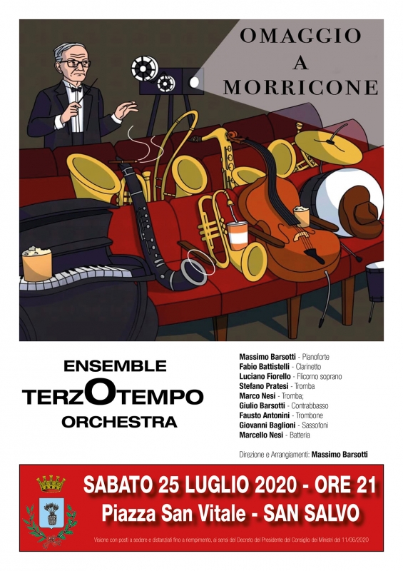 Omaggio musicale di San Salvo al maestro Ennio Morricone