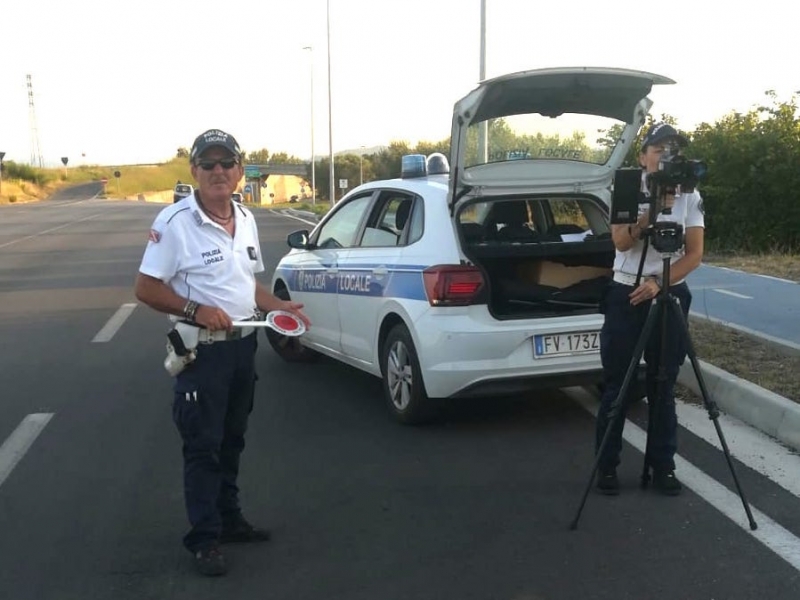 Strade Sicure, i controlli della Polizia Locale a San Salvo