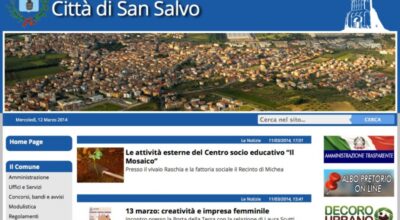 Cambia dominio il sito del Comune di San Salvo