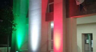 Giornata dell’Unità nazionale, il Comune illuminato con il tricolore