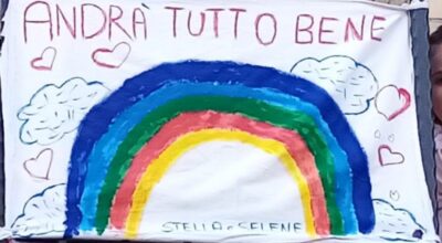 Esponiamo l’arcobaleno perché “andrà tutto bene”