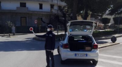 Coronavirus, controlli della Polizia locale a San Salvo