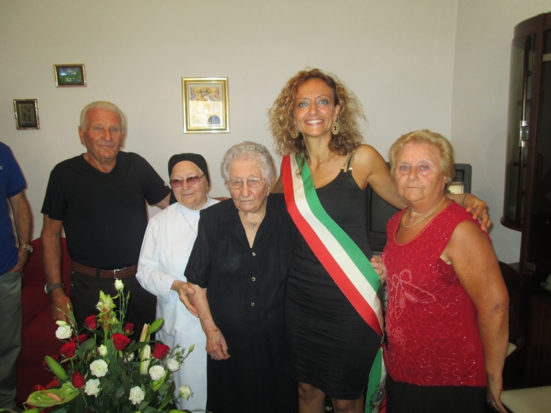 Maria Di Iorio ha festeggiato 100 anni