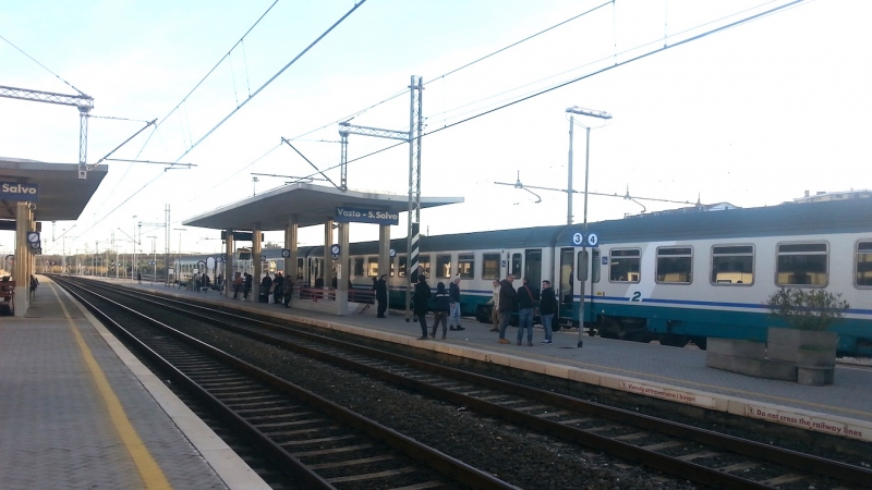 Stazione Vasto-San Salvo, nuove fermate del Frecciabianca e del Frecciarossa