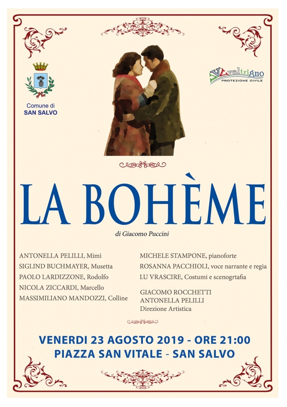 Invito all’opera lirica con “Ti racconto un’opera: la Bohème di Giacomo Puccini”