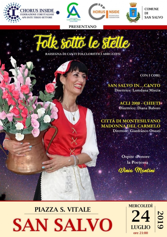 La musica popolare abruzzese a “Folk sotto le stelle”