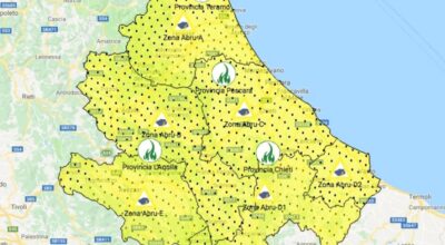 Rischio idrogeologico, comunicazioni dal Centro funzionale d’Abruzzo