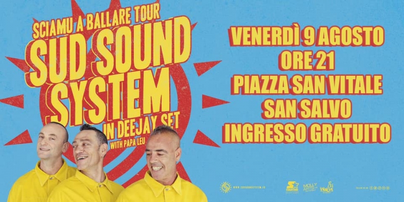 9 agosto 2019: n piazza San Vitale il concerto gratuito dei Sud Sound System