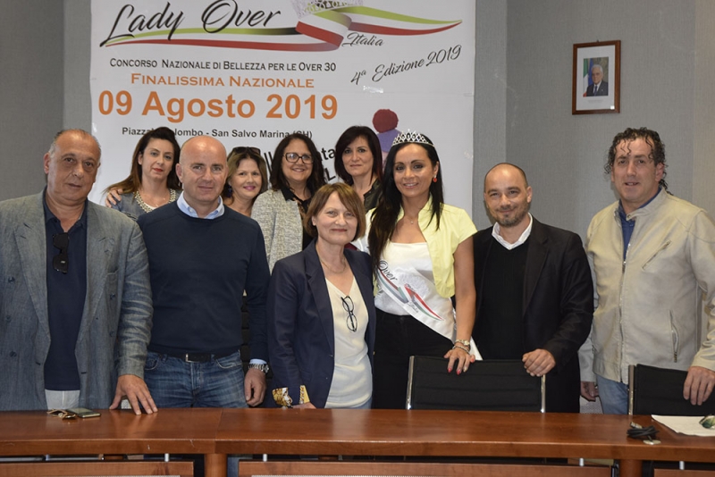 Dodici tappe per proclamare “Lady Over Italia 2019”