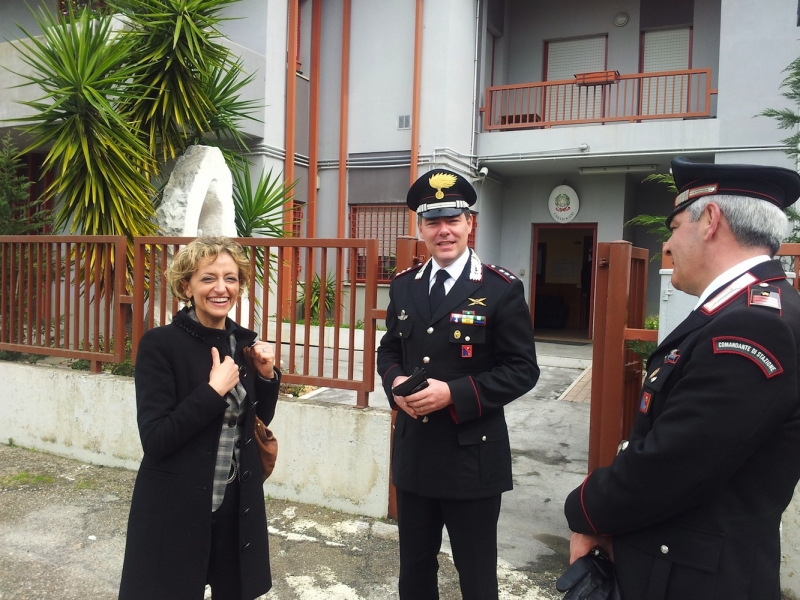 Riconoscimenti ai Carabinieri della caserma di San Salvo