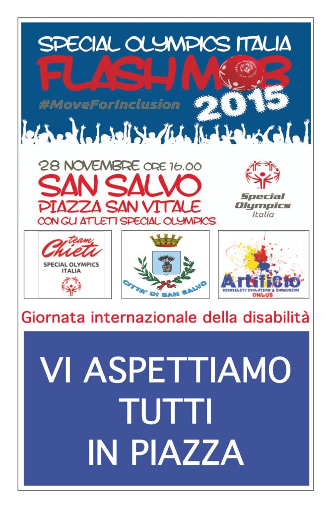 Sabato 28 novembre 2015: Giornata internazionale della disabilità