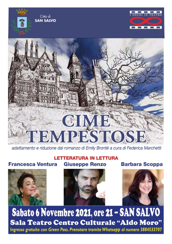 Si torna a teatro con “Cime Tempestose”