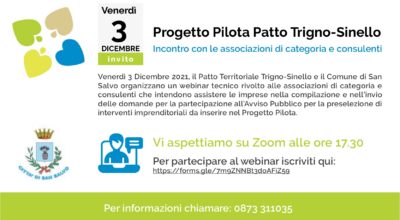 Progetto pilota Patto Trigno-Sinello, incontro con le associazioni di categoria e consulenti