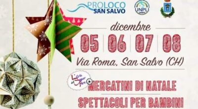 Natale 2015 a San Salvo, gli appuntamenti dal 5 all’8 dicembre