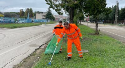 Rifiuti abbandonati, l’Arap al lavoro per la pulizia dell’area industriale