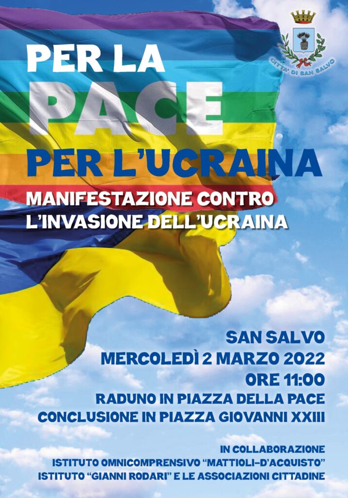 In piazza per la pace, per l’Ucraina