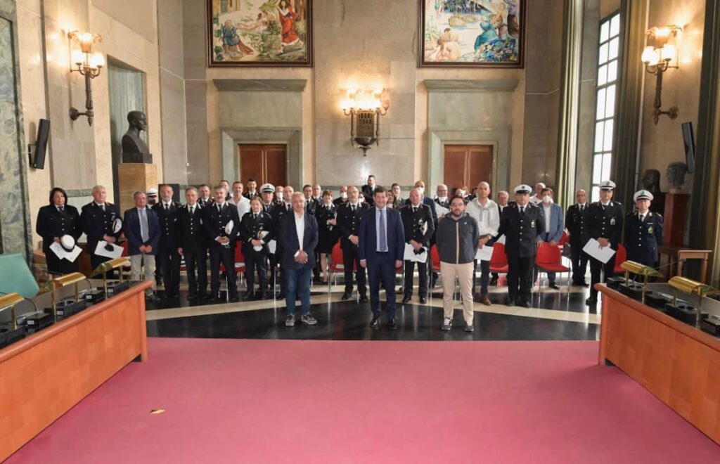 Pandemia, benemerenza della Regione per gli agenti della Polizia Locale di San Salvo