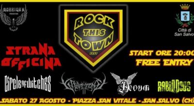 A San Salvo la prima edizione di Rock this town fest