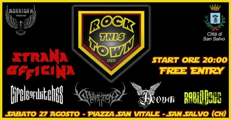 A San Salvo la prima edizione di Rock this town fest