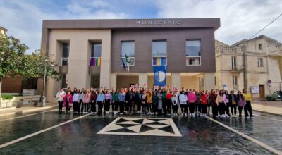 Flash mob degli studenti del Mattioli contro la violenza sulle donne