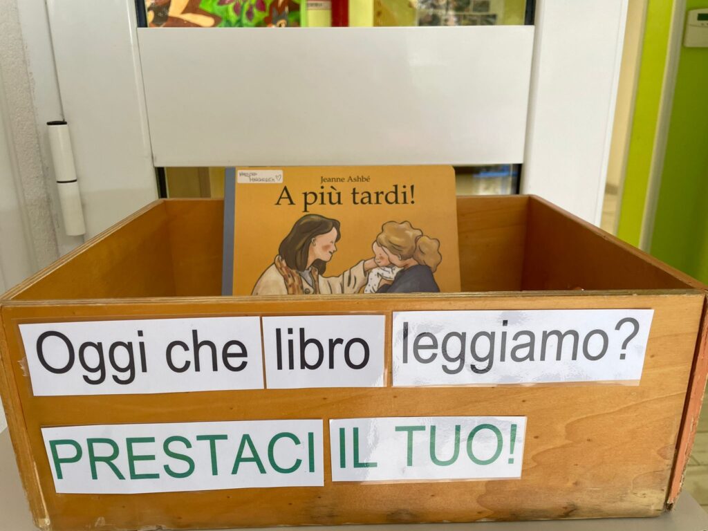 Asilo nido Bambi, l’iniziativa “Oggi che libro leggiamo? Prestaci il tuo”