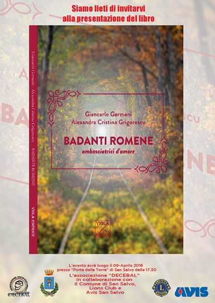 Badanti romene, ambasciatrici d’amore: presentazione del libro a San Salvo   