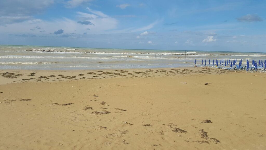 Allerta maltempo per venti di burrasca: lunedì riprenderà la pulizia della spiaggia   