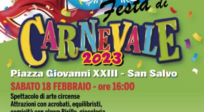 A San Salvo tre giorni dedicati al Carnevale