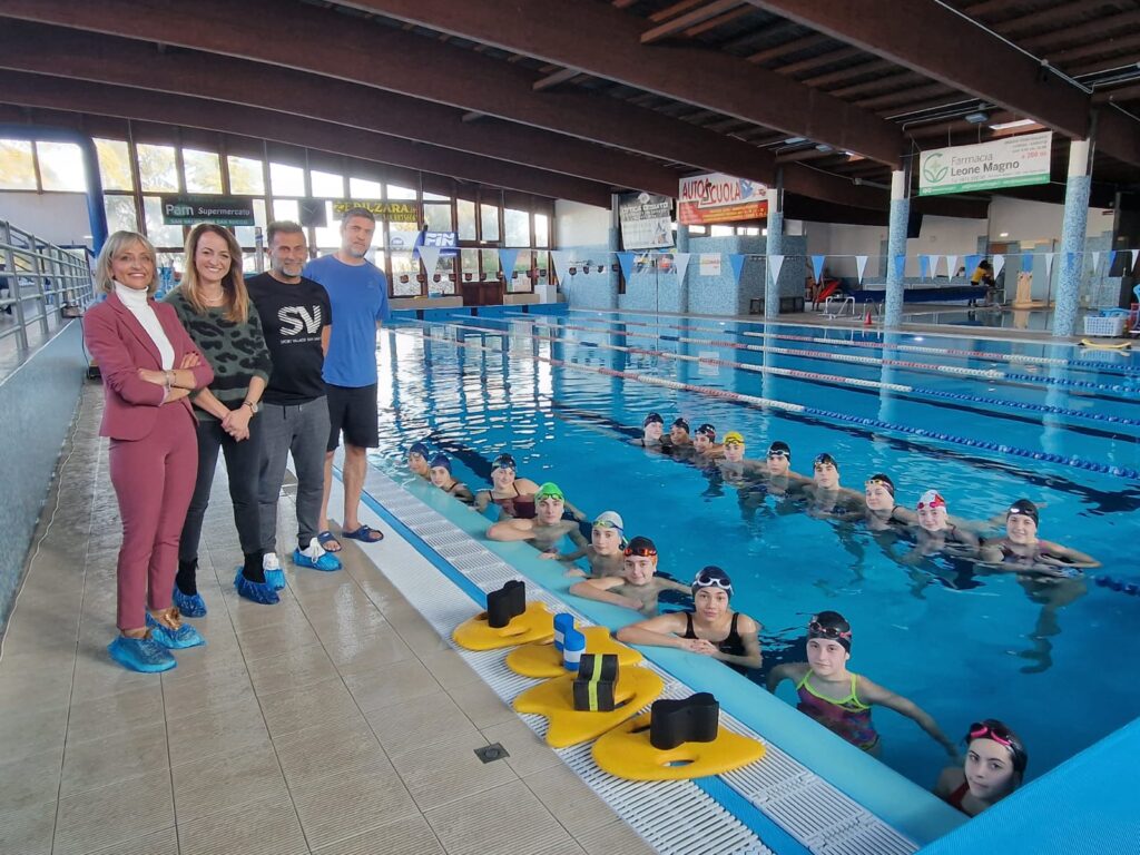 La visita allo Sport Village di San Salvo del sindaco De Nicolis e del presidente del Consiglio Magnacca