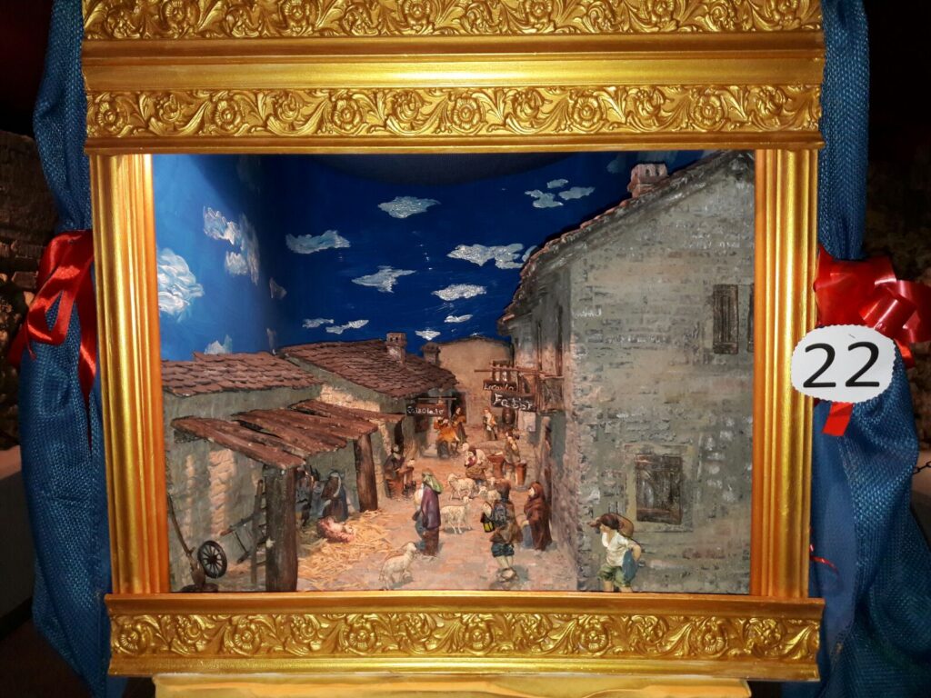 I vincitori della IV Mostra di arte presepiale e del Presepe in Famiglia