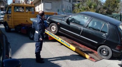 Polizia locale, sequestro auto sprovvisto di assicurazione