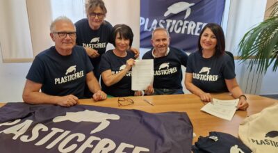 Plastic Free, la firma del protocollo con l’associazione di volontariato