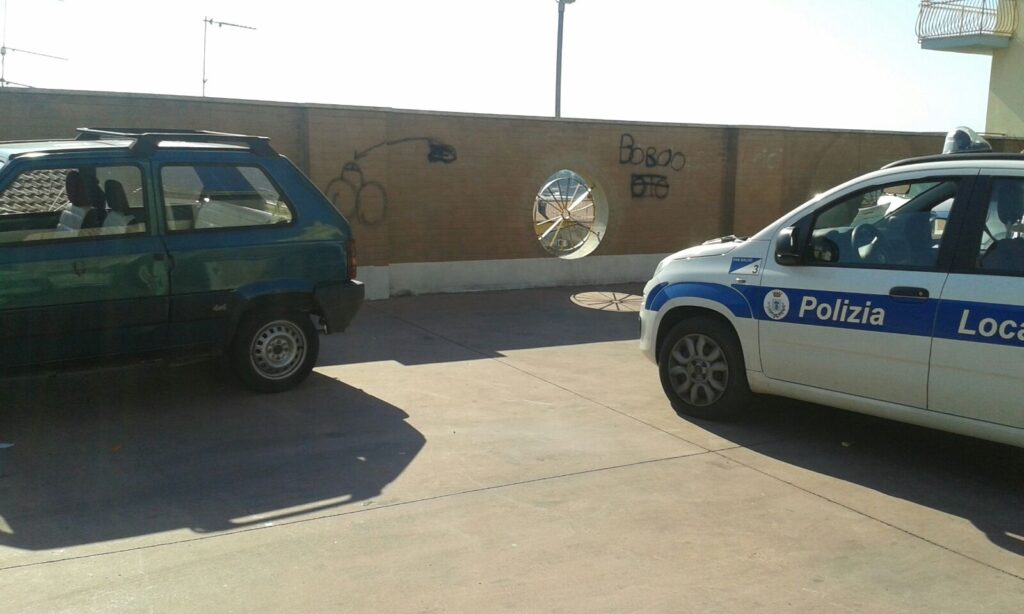 Polizia municipale, recuperata una Fiat Panda 4×4