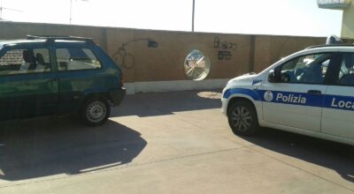 Polizia municipale, recuperata una Fiat Panda 4×4