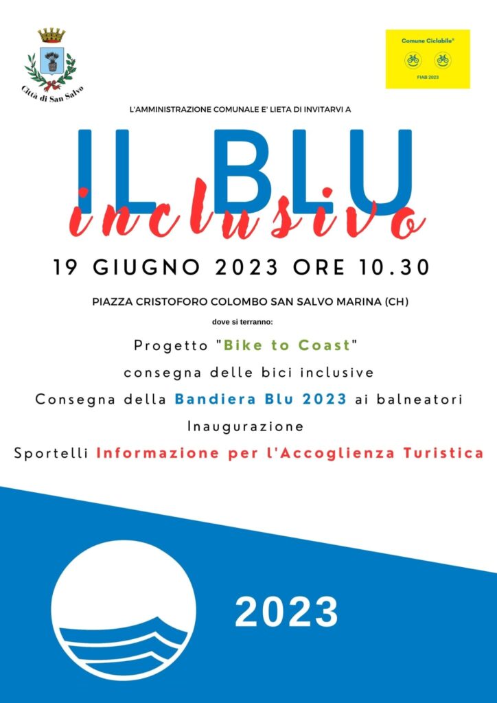 Lunedì la consegna della Bandiera Blu ai balneatori e l’apertura degli sportelli informativi