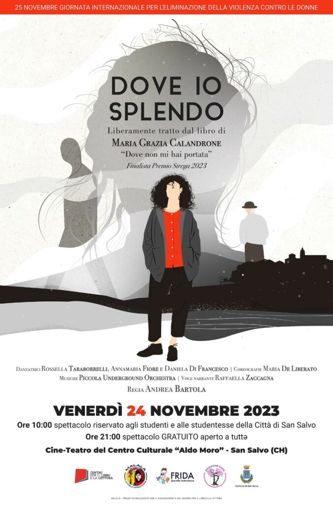 Spettacolo teatrale “Dove io splendo” al Centro culturale Aldo Moro