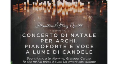 Natale è: il concerto a lume di candela per archi, pianoforte e voce