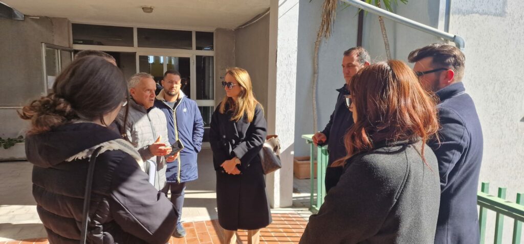 Scuola primaria Sant’Antonio, sopralluogo per la verifica delle condizioni statiche dell’edificio