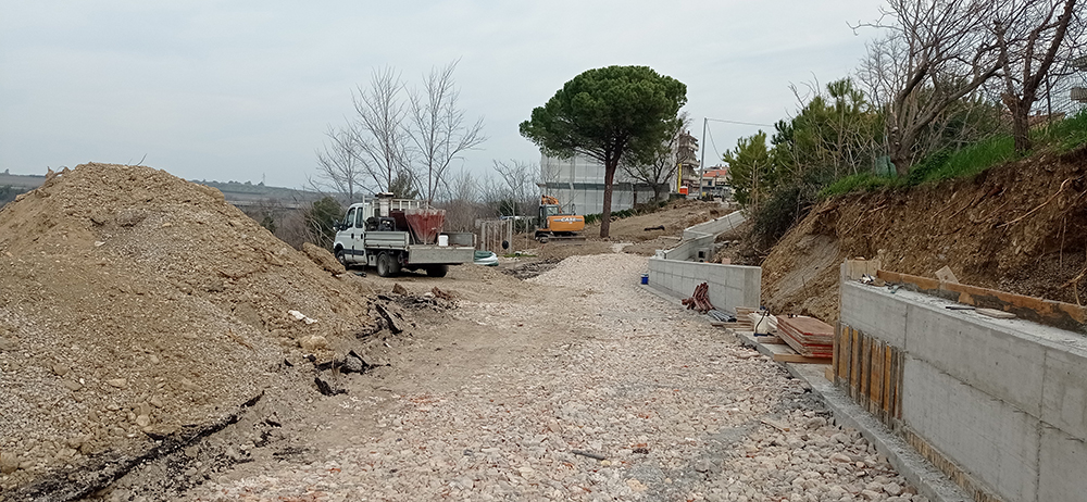 Lavori di riqualificazione in via Bachelet e Via Monte Grappa