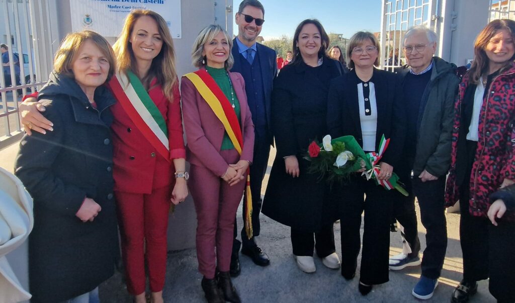 Intitolato a Filomena Delli Castelli il polo scolastico di via Melvin Jones