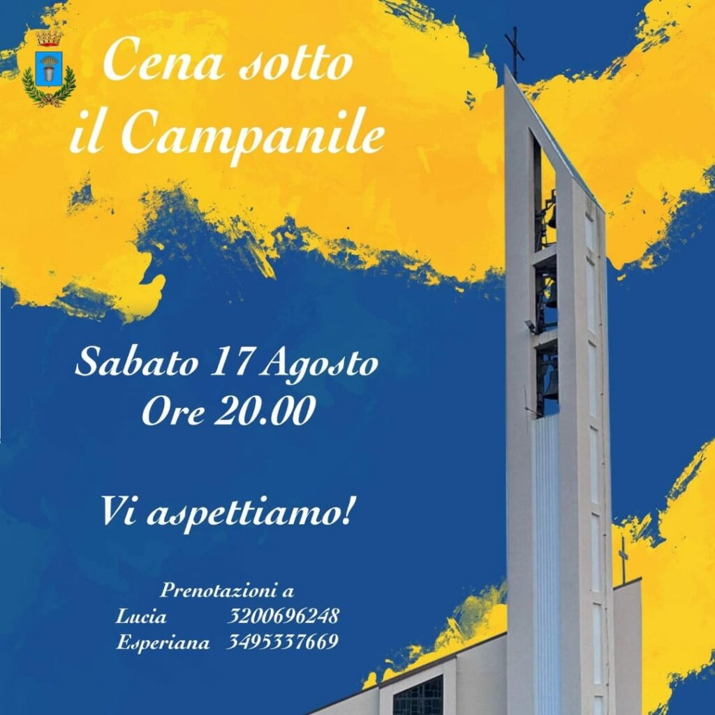 Sabato torna “La Cena sotto il Campanile”