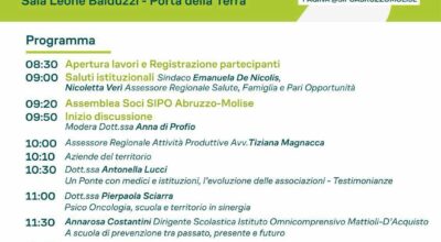 A San Salvo il convegno della Società Italiana di Psico-Oncologia